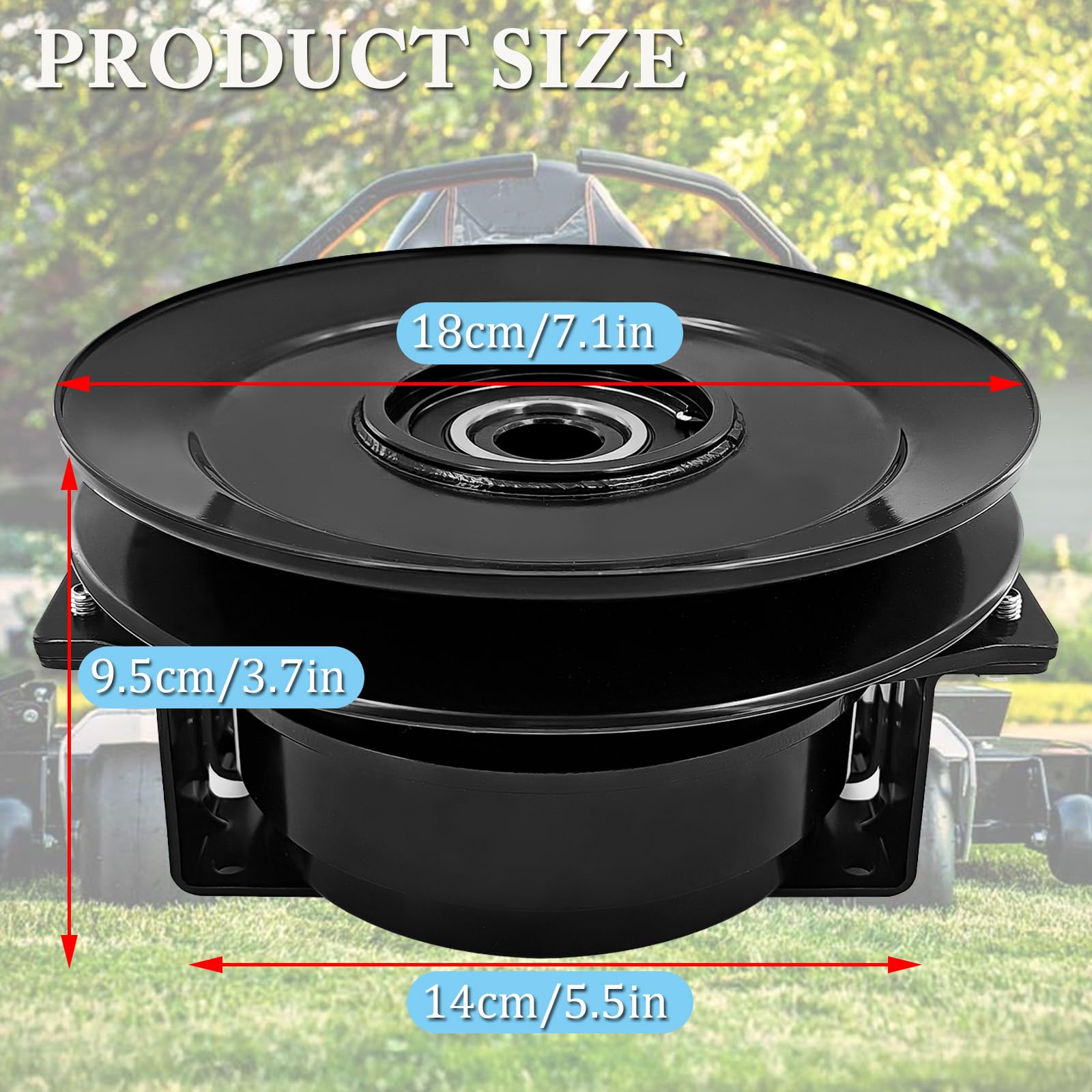 59118500 - Embrague eléctrico PTO de repuesto para Ariens Apex 48 52 60 para Gravely ZT HD 44 48 52 60 Pro-Turn 48 52 60 para Ogura Replace# 53797600 05118900