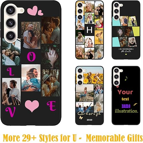 Miniatura 2 de Funda con foto personalizada para Samsung Galaxy S23 Plus con nombre de logotipo de imagen, texto y logotipo, protector suave para S 23+ 23plus,