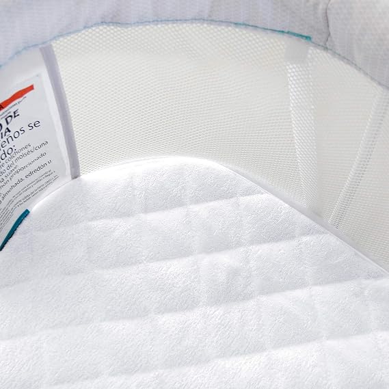 Bassinet Mattress Pad Cover Compatible with Halo BassiNest Swivel Sleeper, 2 Pack, Waterproof Quilted Ultra Soft Surface, Breathable and Easy Care