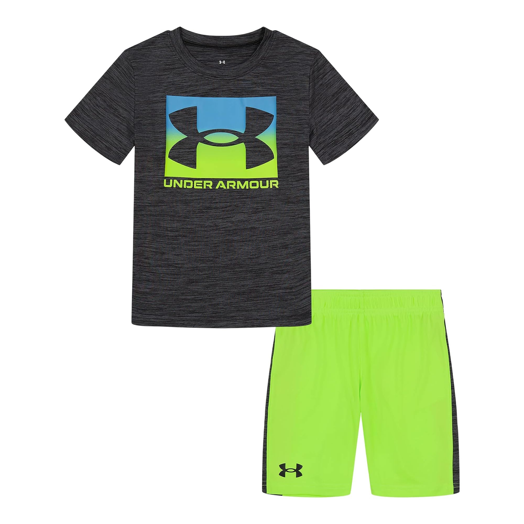 Under Armour Boys' 2-piece Short Sleeve Graphic T-Shirt and Shorts Set