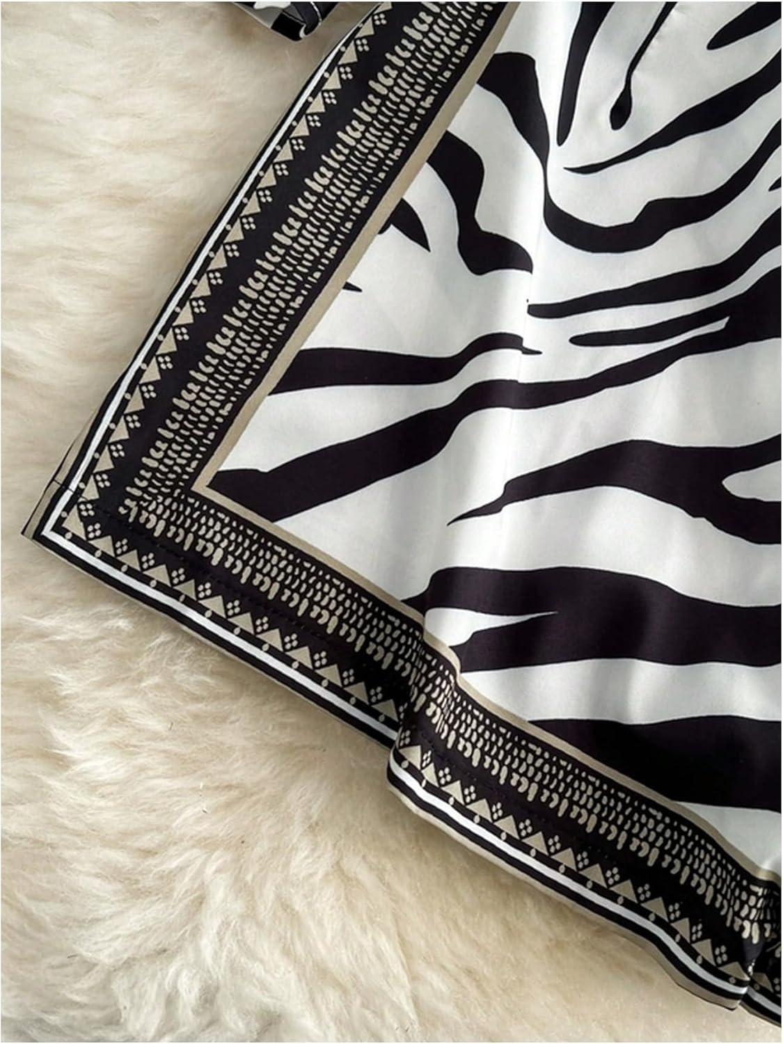 SHENHE Women's Summer Deep V Neck Romper Open Back Tie Backless Half Sleeve Dressy Jumpsuit - Image 3