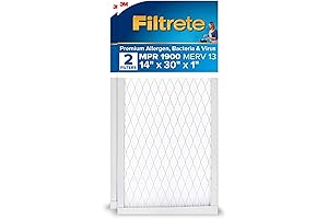Filtrete 14x30x1 Premium Air Filter MERV 13 2-Pack