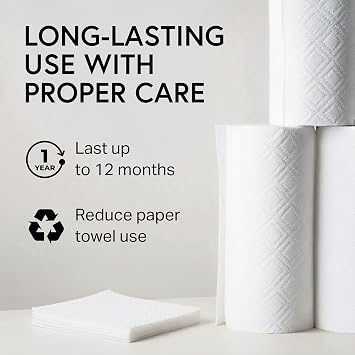 Swedish Kitchen Sponge Cloth Eco Friendly Cleaning Cloth Multi-Use Reusable Washcloths Dishcloths 10pcs