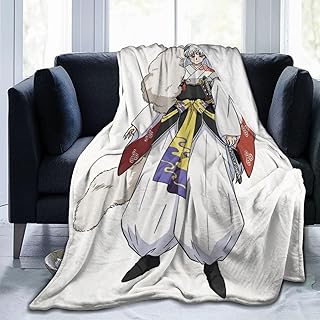 ブランケット 殺生丸 毛布 フランネルエアコン大判 多用途 防寒 柔らかい 暖かい 掛け毛布 冷房対策 四季兼用 80"X60"