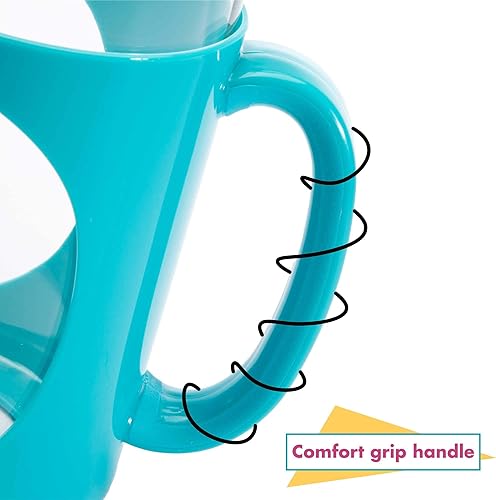 Miniatura 33 de Primula Burke Deluxe - Cafetera para café cold brew, con mango cómodo, jarra de vidrio duradera, filtro de malla extraíble, tamaño perfecto para 6