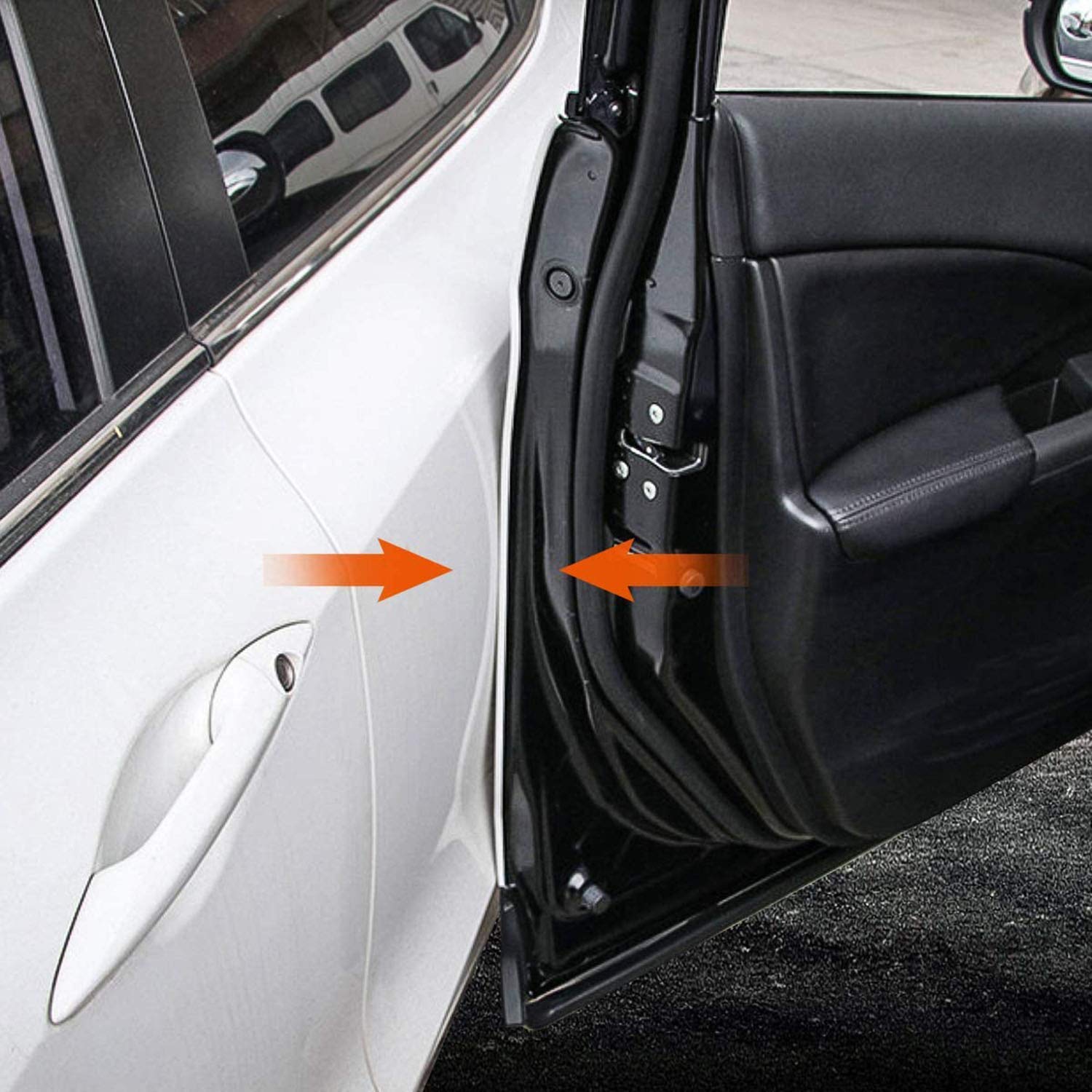 Nastro Adesivo In Fibra Di Carbonio Per Auto - Antigraffio, 7cm X 3m, Protezione Bordi - Foto 4