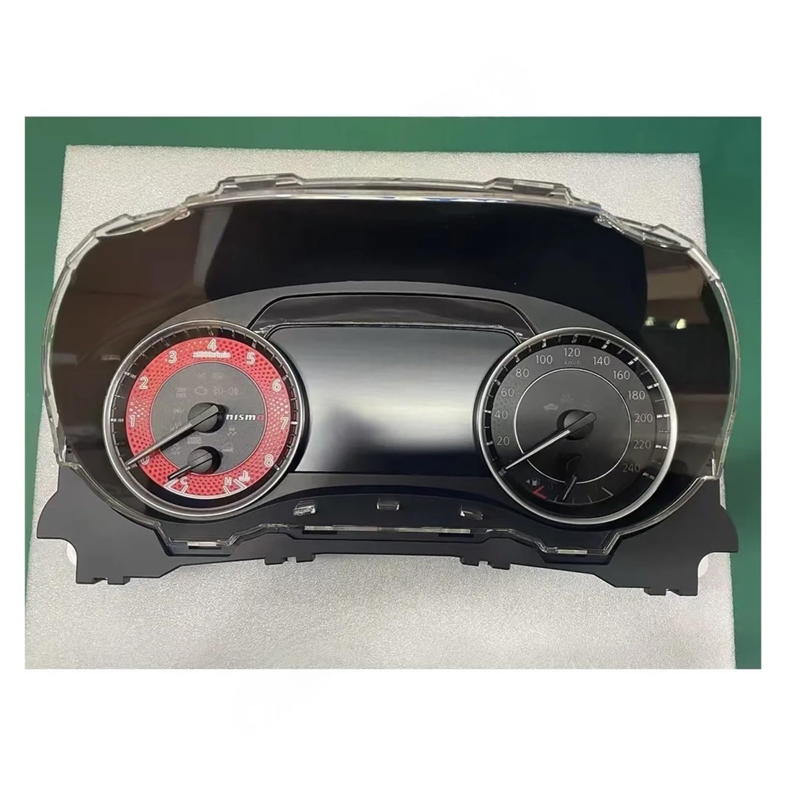 Tablero de instrumentos del automóvil con velocímetro LCD compatible con Nissan Patrol Instrumento mecánico de alta configuración Panel de cabina virtual del grupo digital