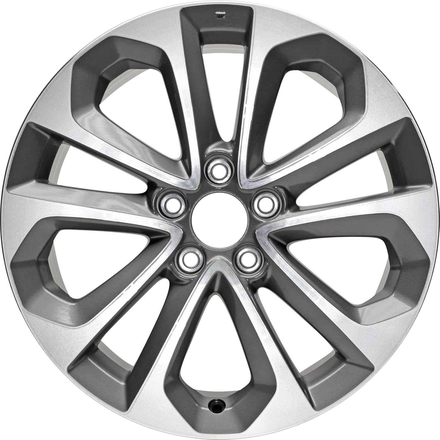 New 18x8" 18 Inch Sport Aluminum Alloy Wheel Rim for Honda Accord 2013 2014 2015 | ALY64048U35N | Direct Fit - OE Stock Specs