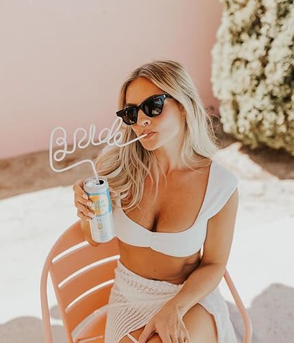 Miniatura 4 de xo, Fetti Pajita blanca XL para despedida de soltera  Decoraciones de fiesta de despedida de soltera  Regalo de novia