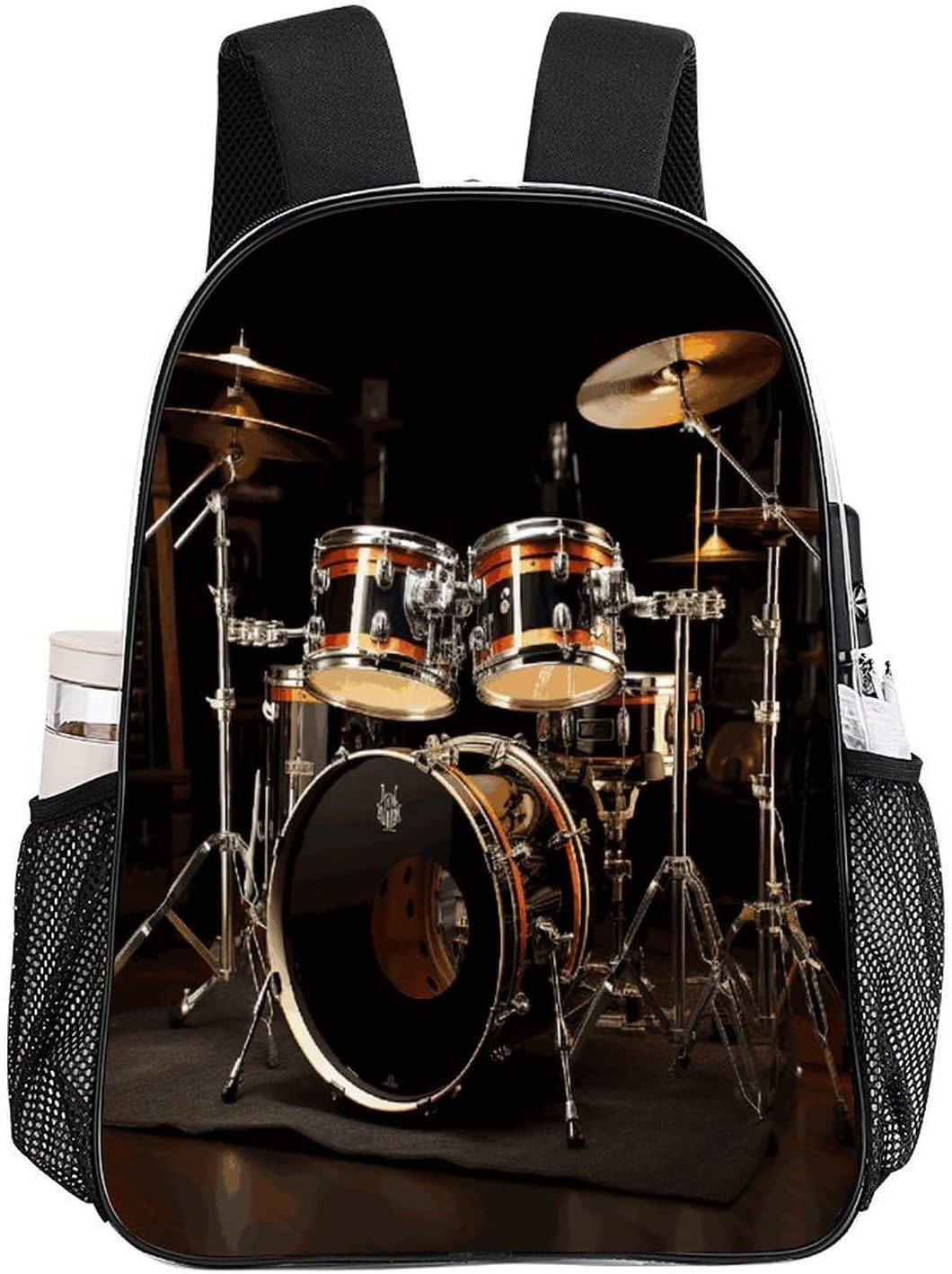 Drum Set Clear Backpack Transparent Backpack image 4