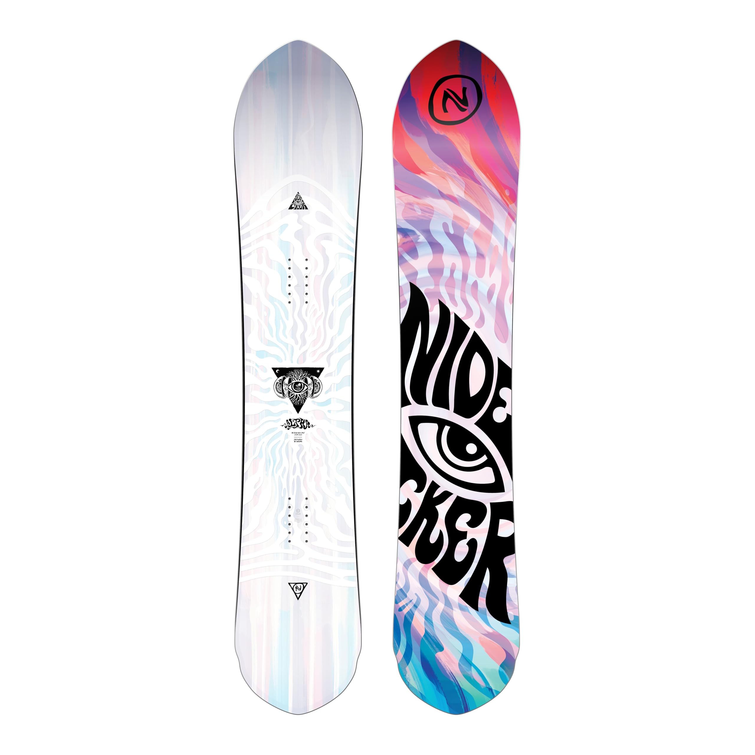 Nidecker Alpha Snowboard - Tavola All-Mountain con profilo Surfy Camrock e forma direzionale