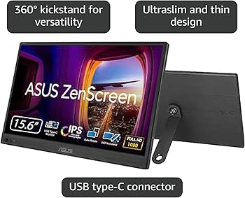 Amazon.co.jp: ASUS ZenScreen 16インチ (15.6インチ) ポータブルUSB