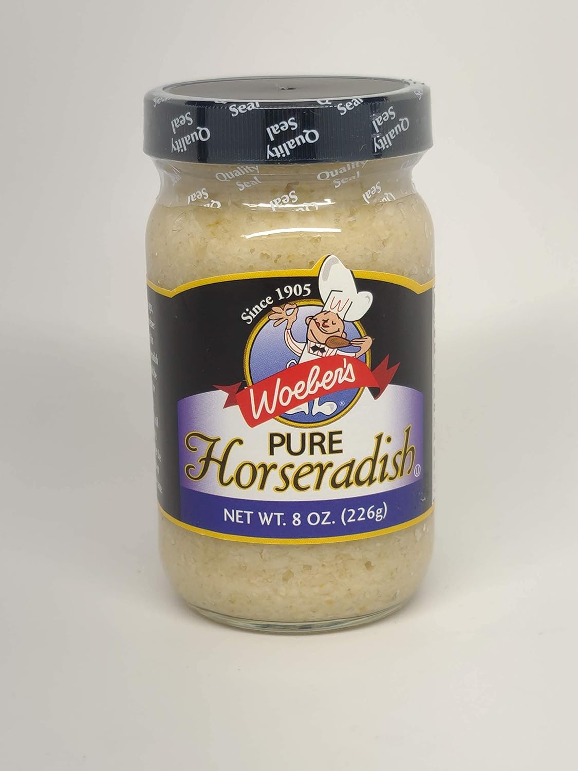 Pure Horseradish 8oz Jar Homestyle Grocery & Gourmet