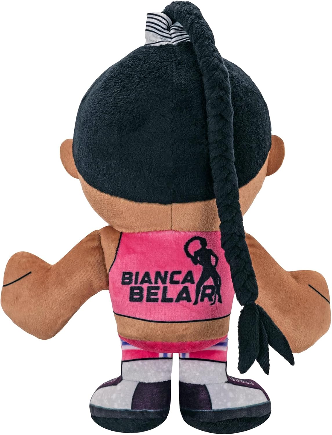 Bleacher Creatures WWE Diva Bianca Belair 8" Kuricha Plush - Soft Chibi Inspired Toy