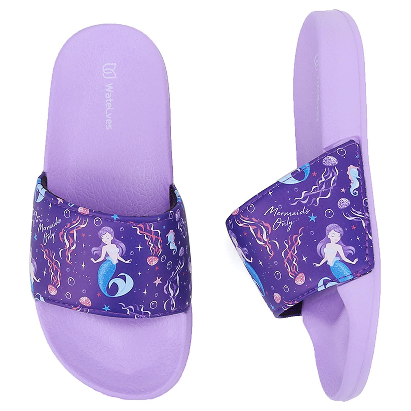 WateLves Chanclas Niña Playa Piscina Verano Zapatos Zapatillas de Ducha Niño Hogar Ligero Antideslizante Baño Sandalias