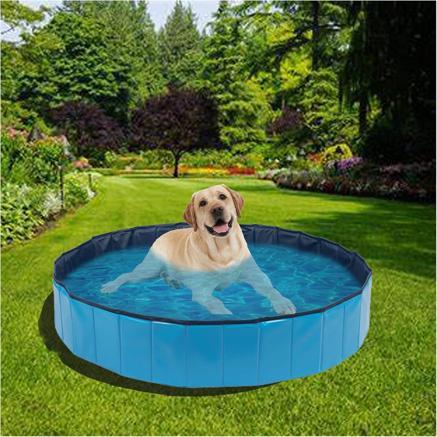 Kiddie Pool Hard Plastic, Easy to use Hard Plastic Foldable