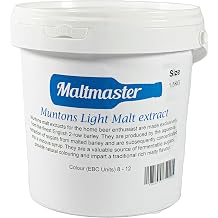 Maltmaster Muntons Light Malt Extract 1.5Kg Packed by Maltsmaster