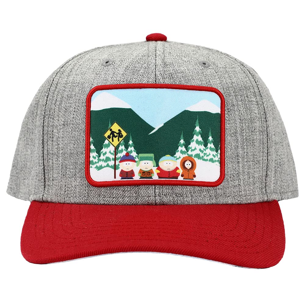 Bioworld South Park Patch Precurve Snapback Hat