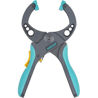 Wolfcraft 3632000 Ratchet Clamping Lever FZR 50, Ratchet Clamp | Sensitive tensioning, powerful compression, movable, materia