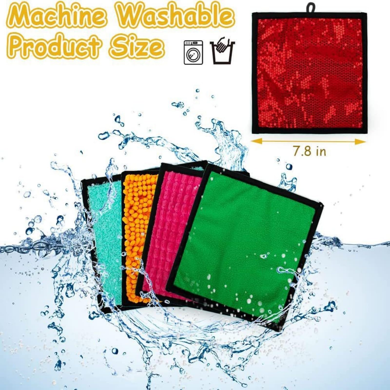 16 Teile/paket Interaktive Sensorische Aktivität Pad für Kleinkinder Weiches Buntes Design Frühes Lernen Faltbare Entwicklungsmatte Baby Sensorische Spielmatte