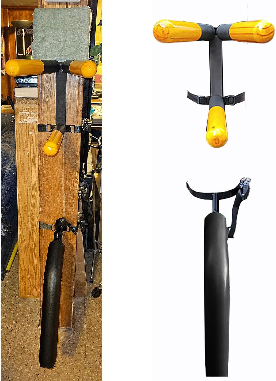 Wing Chun Dummy Free Standing Martial Arts Practice Equipment, Easy Carry Wing Chun Dummy Stand, Boxing Kickboxing Man Pile Target Arms, Free Combination