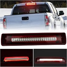 High Mount Stop Lights LED Third Brake Light Assemblies Compatible with Chevy Colorado/GMC Canyon 2015-2023 Rear Center LED 3rd Brake light Replacement Red Lens
