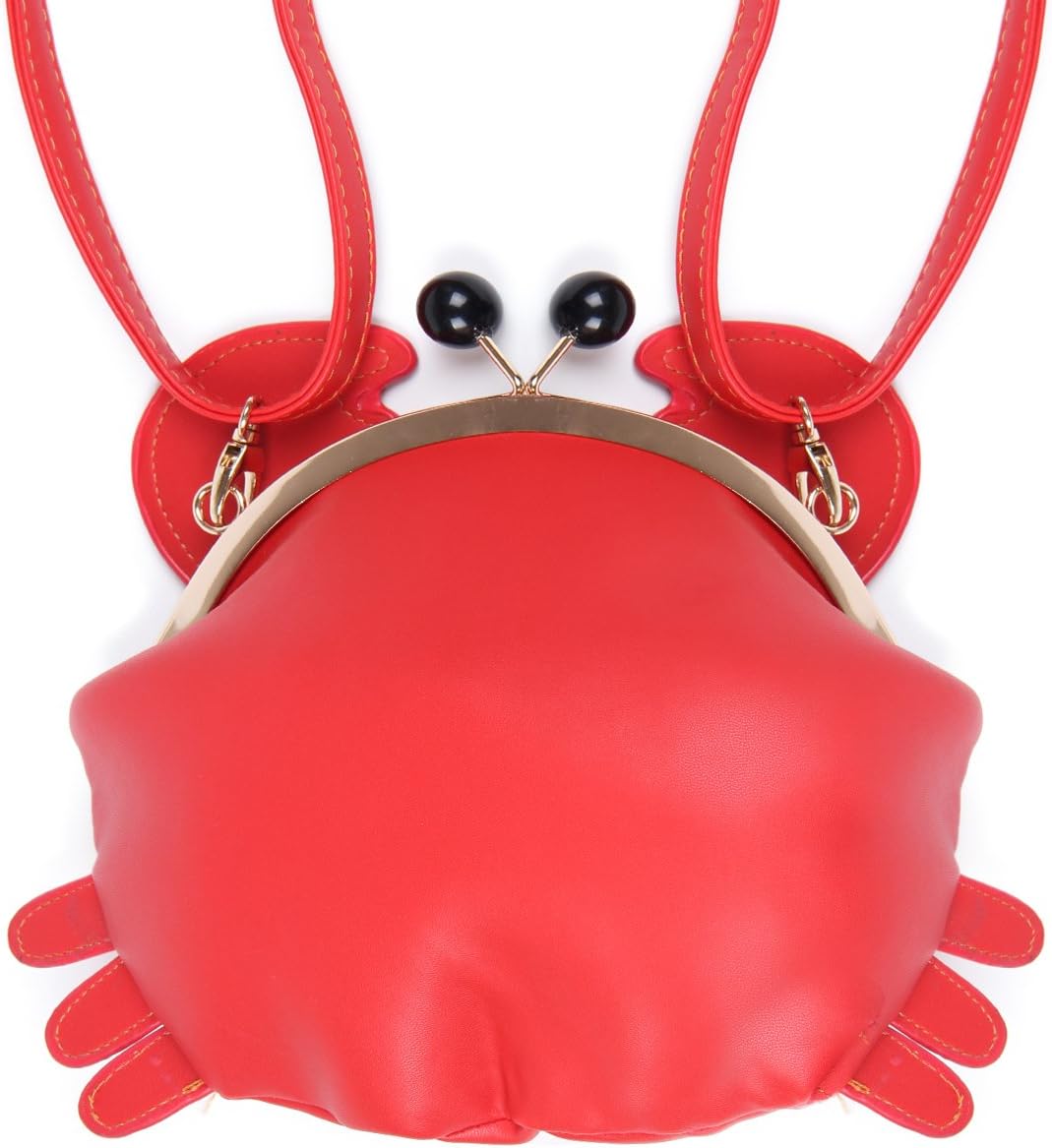 Freie Liebe New Unique Animal Design Dinosaur Crab Cross Body Bags Clutch Purses Novel Shark Flamingo Shoulder Messenger Bag - Image 3