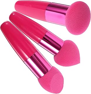 3 Uds. Pluma de maquillaje facial esponja man...