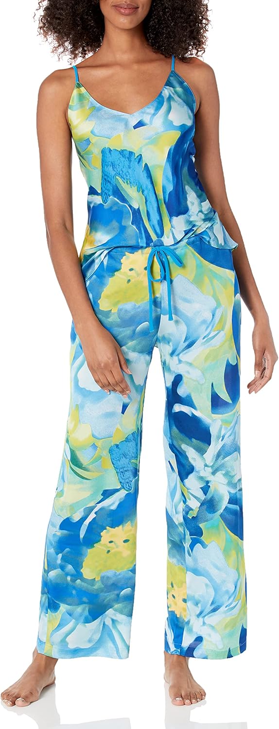Natori Women's Botan Cami Pj Length 24 1/2"/Inseam 29"