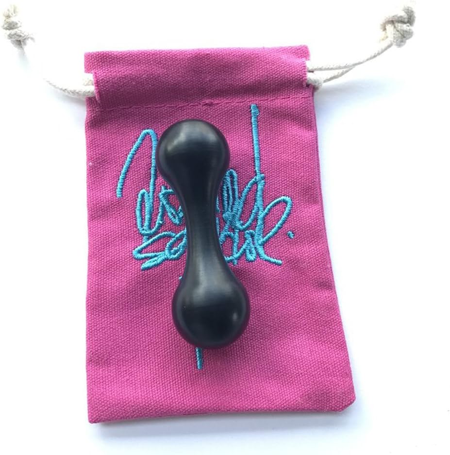 AroundSquare Knucklebone Skill Toy - Begleri - (Black Delrin)
