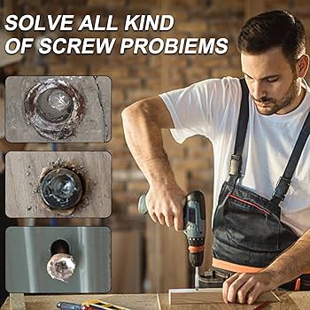 Set 5 Estrattori Viti Professionali HSS 4-18mm - Per Viti Rotte O Danneggiate, Con Scatola Portautensili - Foto 10