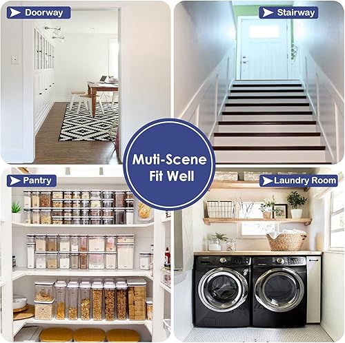 Miniatura 4 de ChrisDowa - Cortinas opacas de privacidad, con ojales, para puerta, dormitorio, armario, aislamiento térmico, cortina separadora de ambientes, 1