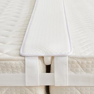 Qucover Pont de Matelas pour Lit Double,Connecteur de lit, Connextion de Matelas,Pont d’Amour avec Sangle de Connex…