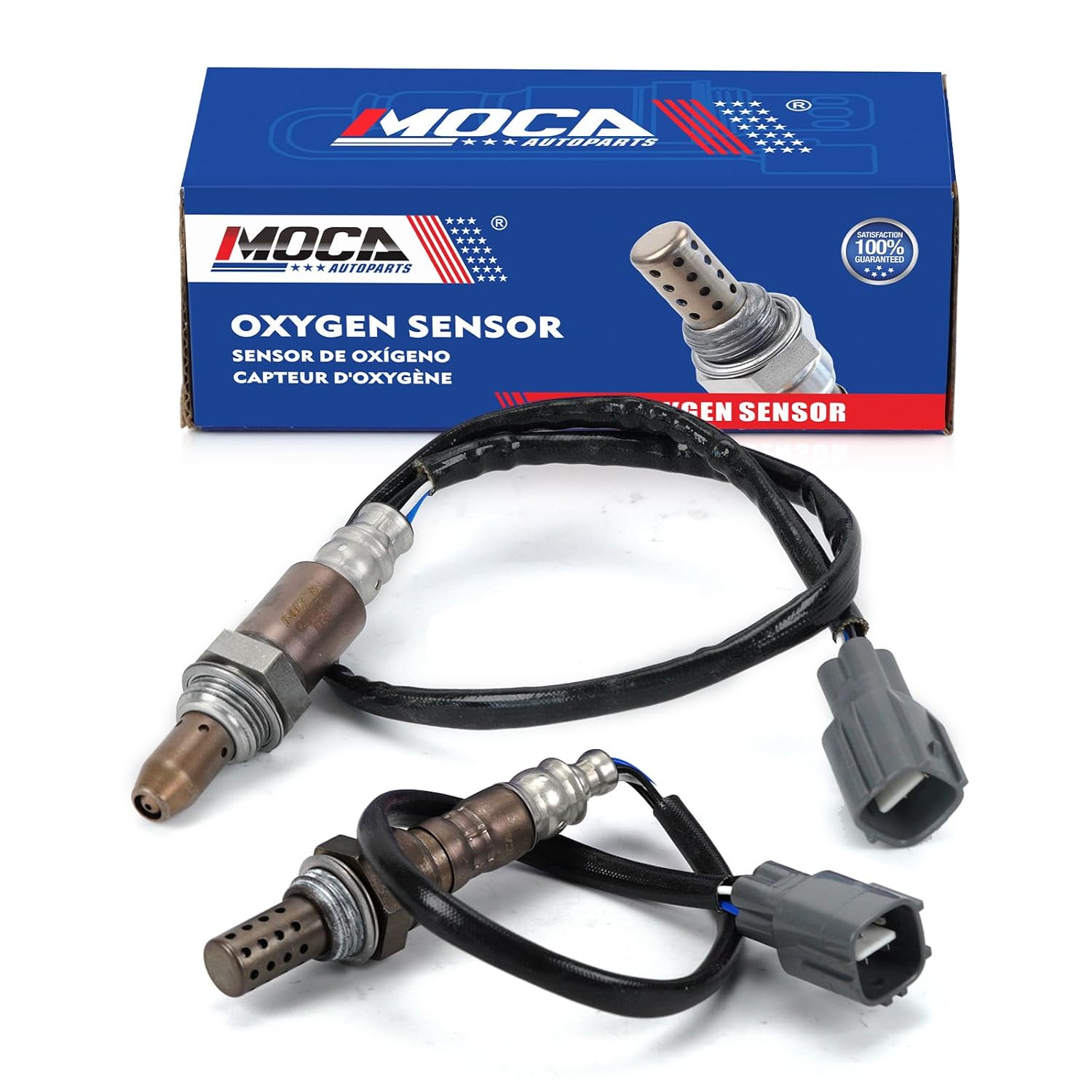 MOCA 2X Upstream & Downstream Oxygen Sensor fits 2006-2008 for Toyota for RAV4 2.4L