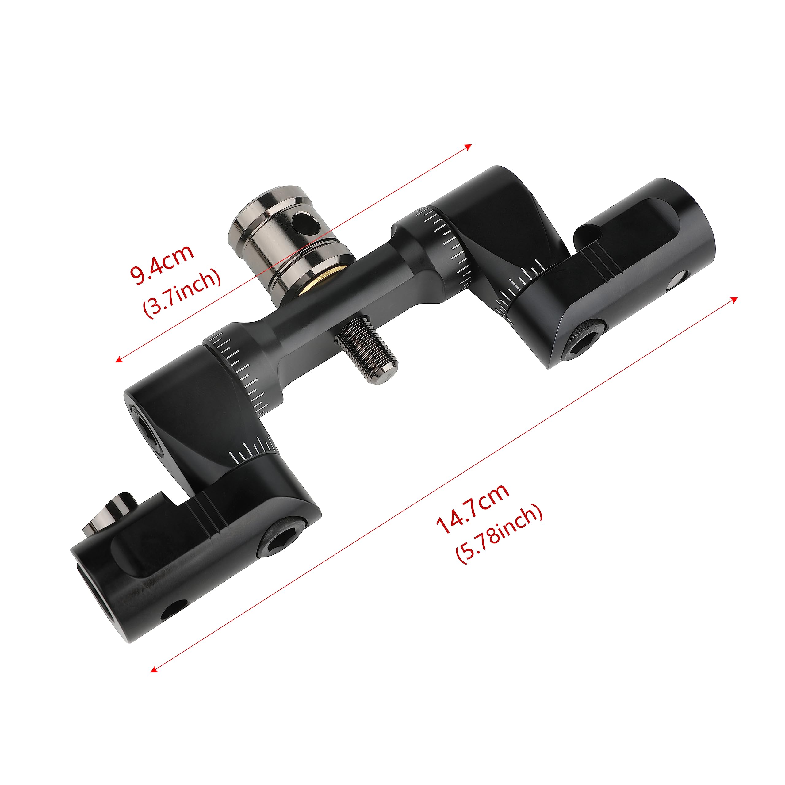 SHARROW Stabilisateur d'arc V-Barre Double Face