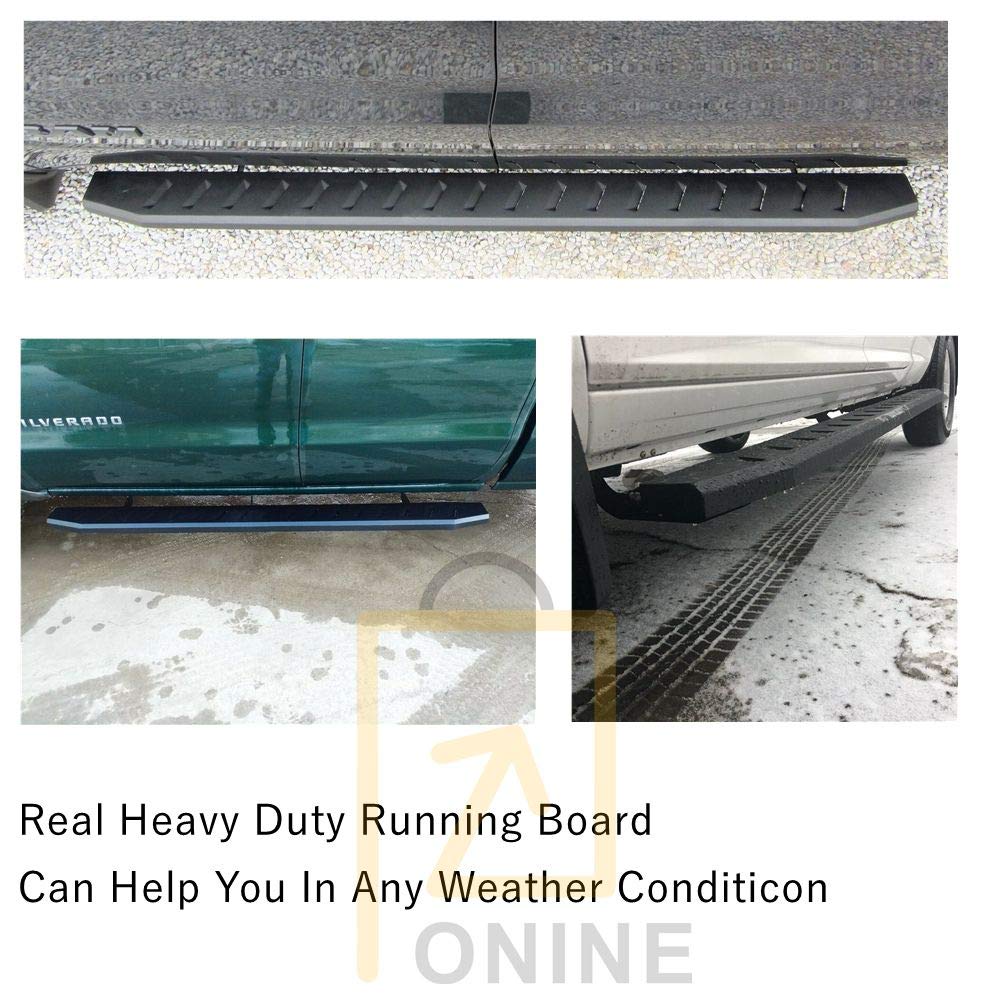 Buy ONINE 6 Inch Black Running Boards Custom Fit 20192022 Chevy