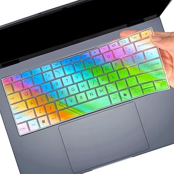 Keyboard Cover for HP OmniBook Ultra Flip 14" 2-in-1 14t-fh000 /14-fh0047nr & HP EliteBook Ultra G1i 14" & 2024 HP Spectre x360 16" 2-in-1 Laptop 16-aa 16t-aa -Colorful