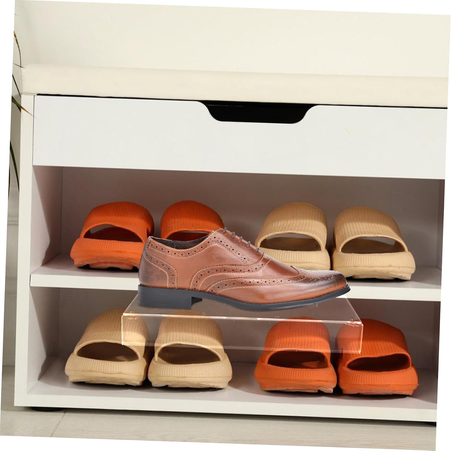 2pcs Wall Shelf for Shoe Display Floating Shoe Racks for for Sneakers and High Heels