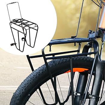 Amazon | Freneci 自転車フロントキャリアラック 自転車フロント