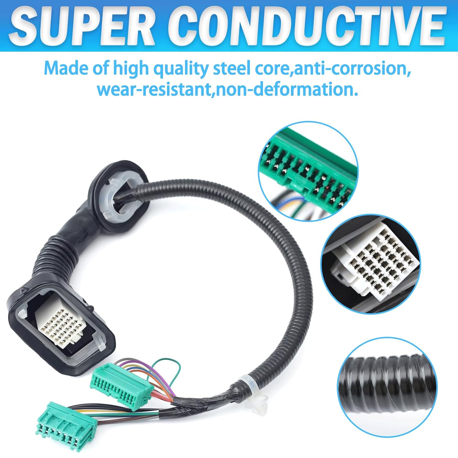 32757-STX-A01 32757STXA01 Left Driver Side Front Door Sub Wire Fits for Honda Acura 3.7 MDX 2010 2011 2012 2013, 32757-STX-A01