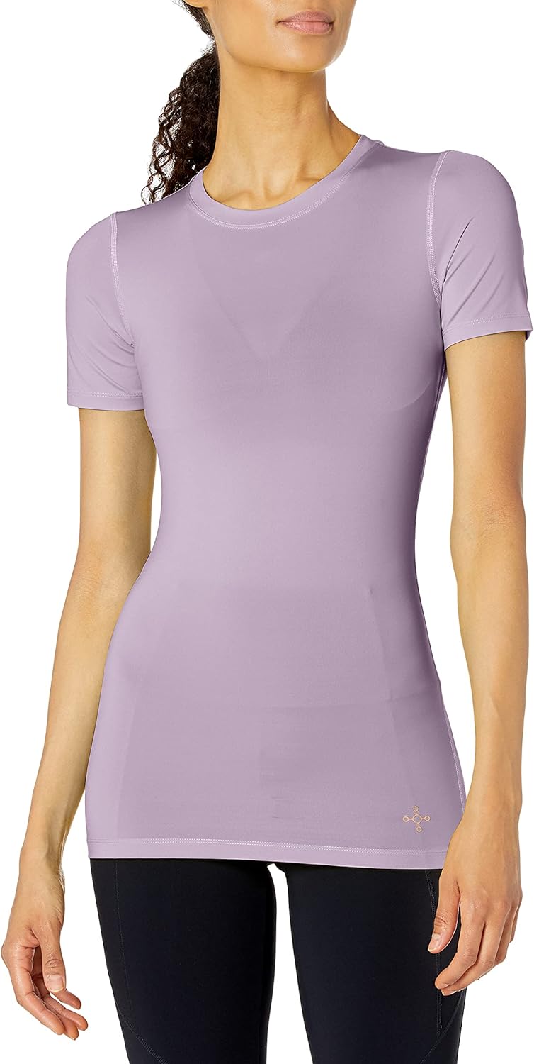 Tommie Copper Womens Women's Core Compression Short Sleeve Crew Neck Shirt