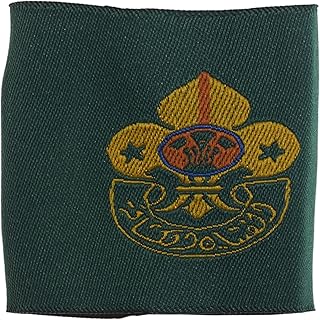 Boys2 Pieces Fabric Scout Shoulder Epaulets green