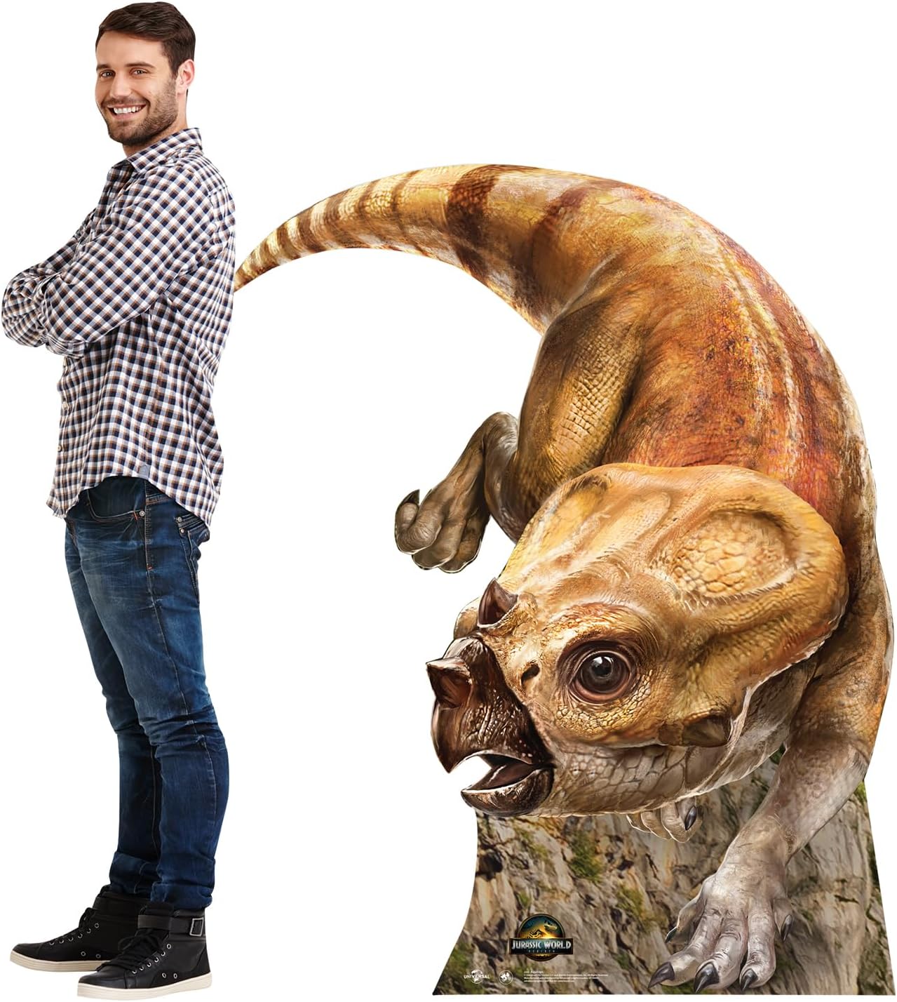 Cardboard People Aquilops Cardboard Cutout Standup - Jurassic World Rebirth (2025 Film)