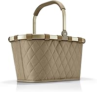 Vista 9 de reisenthel carrybag twist coffee - Sturdy shopping basket with plenty of storage space and practical inner pocket - water-repellent