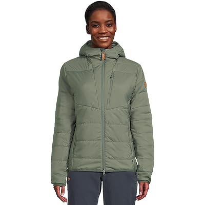Fjallraven Keb Padded Hoodie patina green
