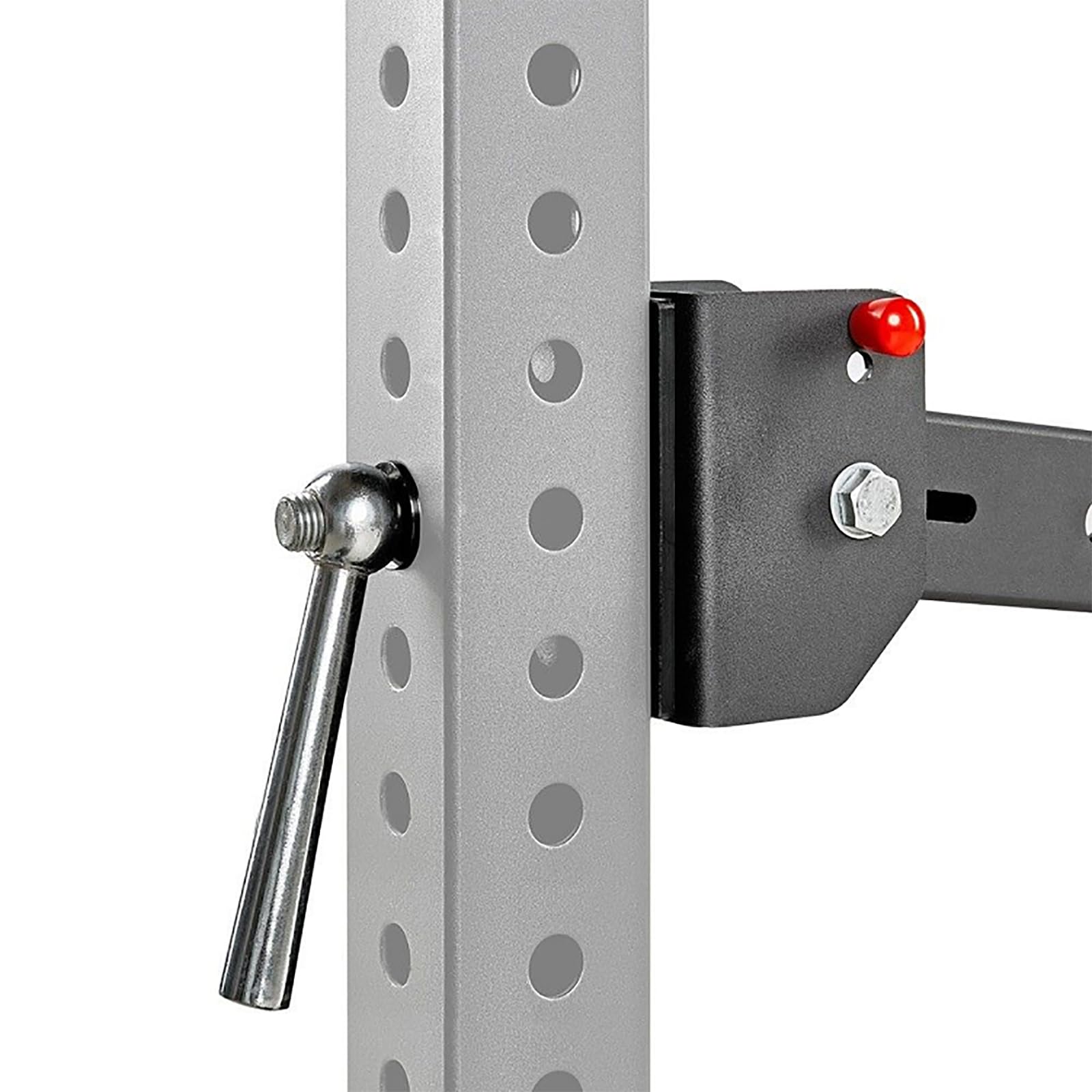 Gürtel-Zubehör Belt Squat Attachment Squat Rack Attachment Belt Squat Machine, Compatible with All Power Rack and Fits for 1"、0.7"、5/8" Holes (No Belt Included)