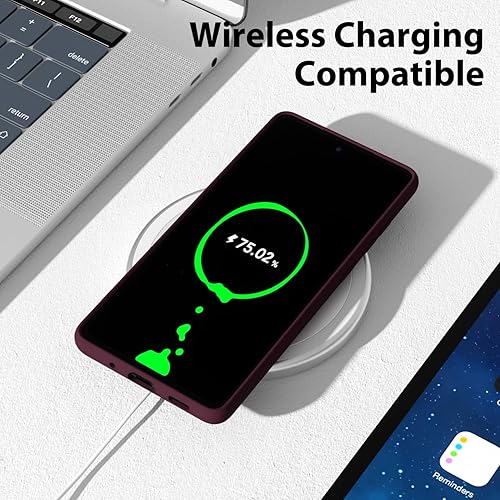 Miniatura 7 de oakxco para Samsung Galaxy S20 FE 5G Funda de teléfono de silicona líquida, linda cubierta de goma TPU suave y delgada de gel liso para mujeres y