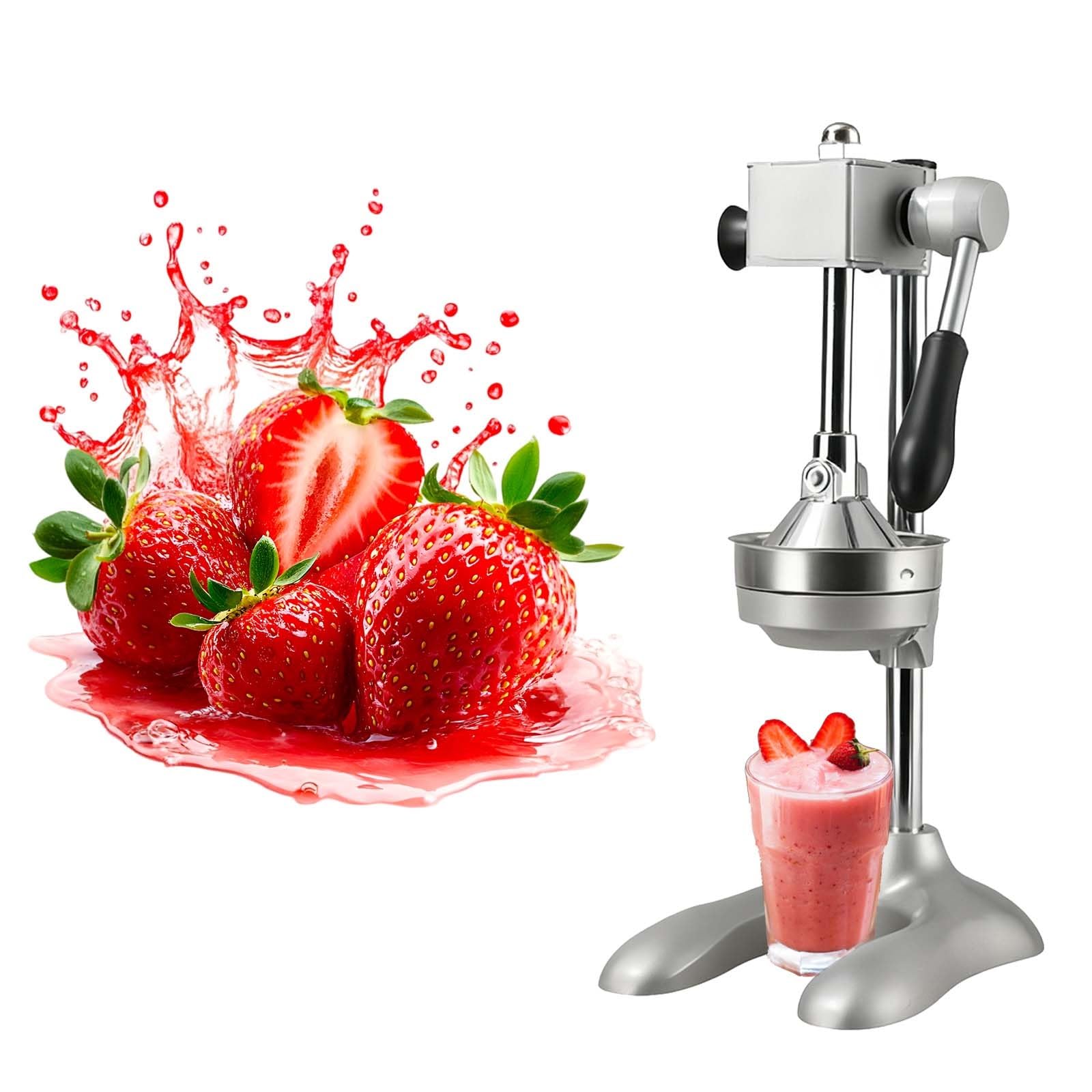 Spremiagrumi Manuale per Agrumi da Banco per Uso Professionale - Spremiagrumi per limoni, lime, arance in acciaio inossidabile pesante, per alto volume in cucina, bar