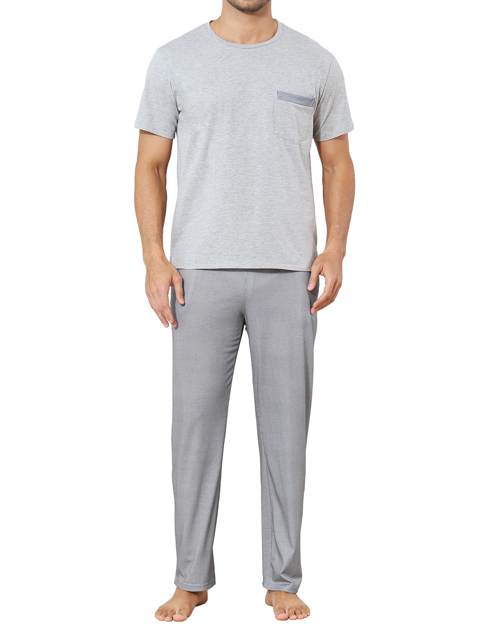 Pantalon de jogging à jambes larges en coton - Beige foncé - Men | H&M CA