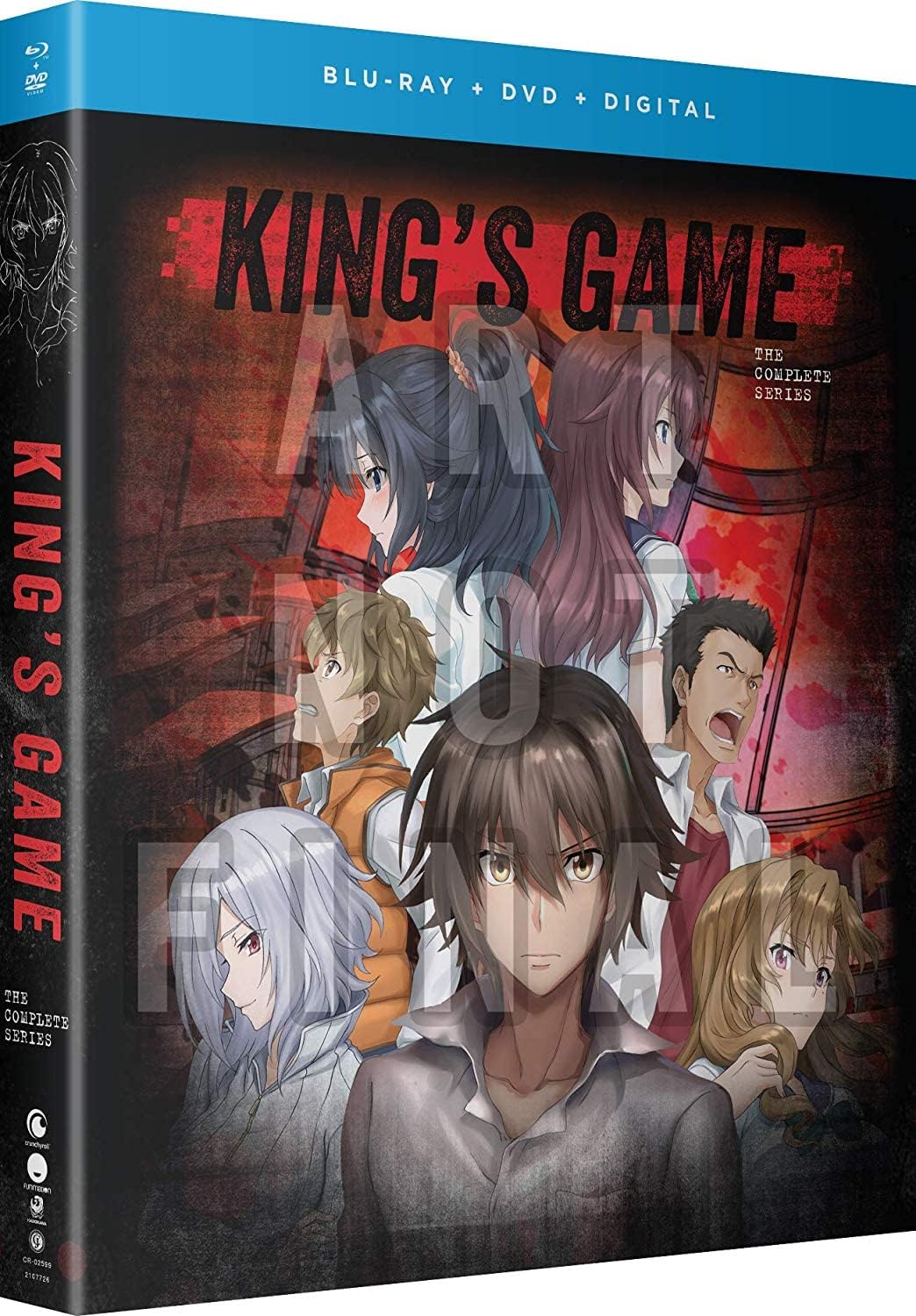 King's Game: The Complete Series [Blu-ray]: Amazon.ca: Coby Lewin, Dallas  Reid, Bryn Apprill, Austin Tindle, Alexis Tipton, Tyler Walker: Films et  séries télévisées